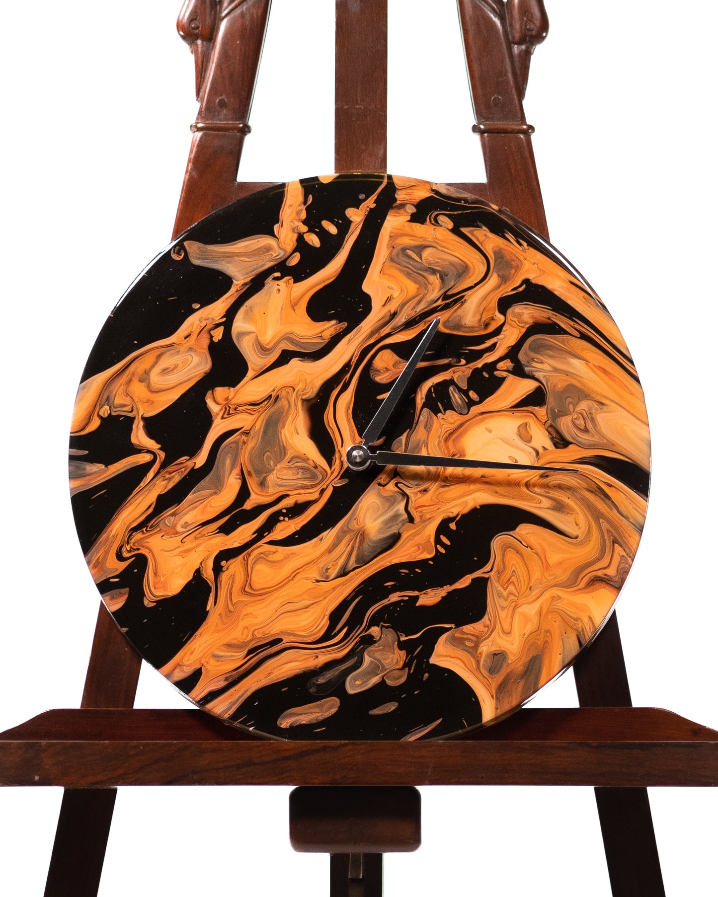 Orologio da Parete in Legno Resina Karma 30 cm di diametro